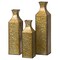 Uniquewise Antique Style Metal Bottle Shape Gold Floor Vase for Entryway, Living Room or Dining Room, Small QI004442.S - alternate 6